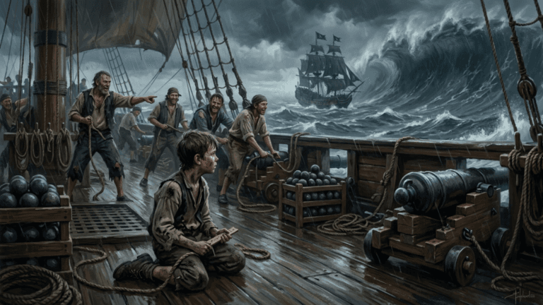 The Powder Boy Read the Sea