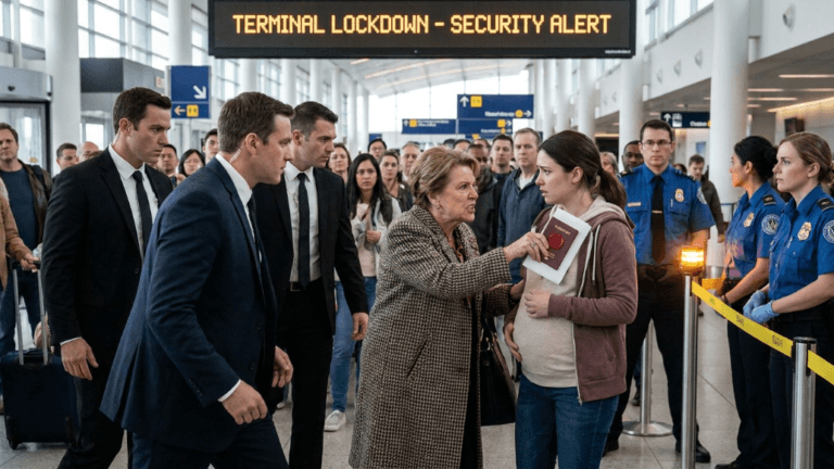 Her Passport Seal Stopped The Entire Terminal