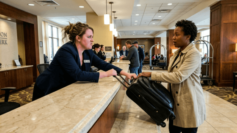The Investor’s Luggage: Her Luggage Landed Across The Hotel Lobby… And The File Behind The Desk Changed Every…